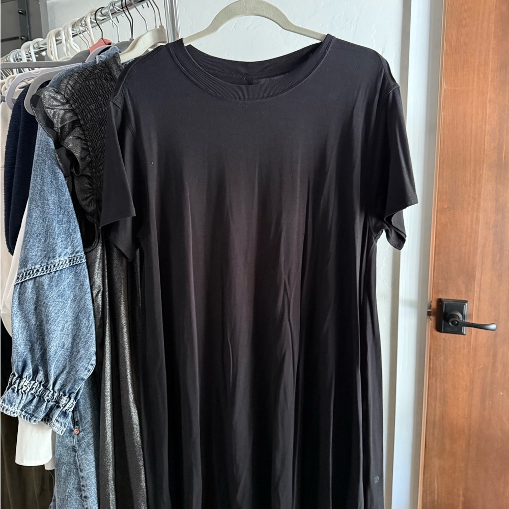 lululemon athletica Black Mini Dress